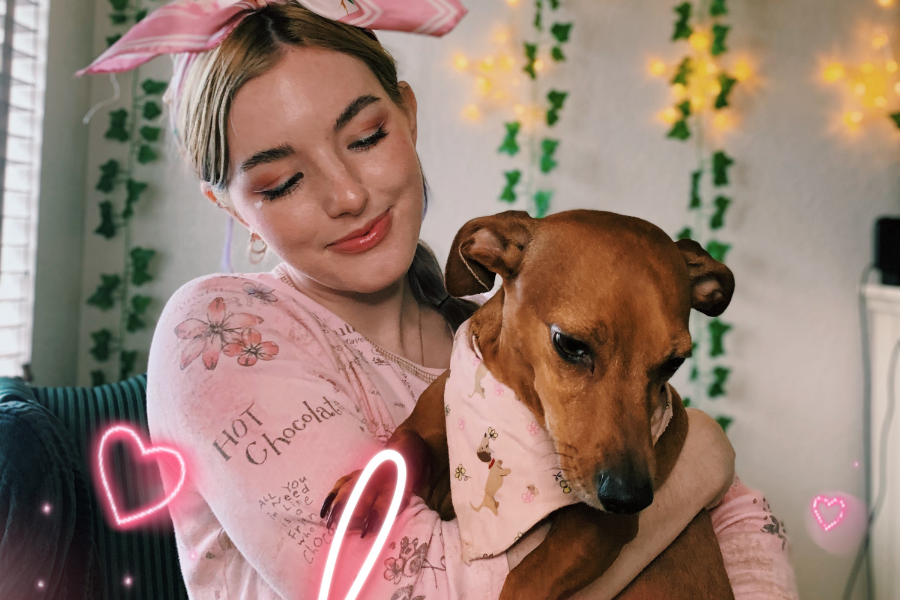 college valentines day care package