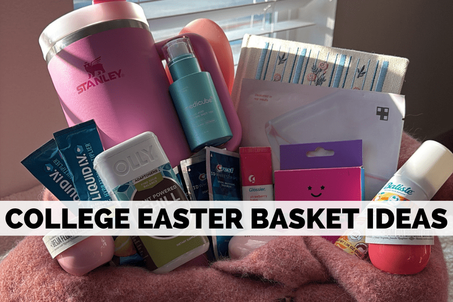 college easter basket ideas