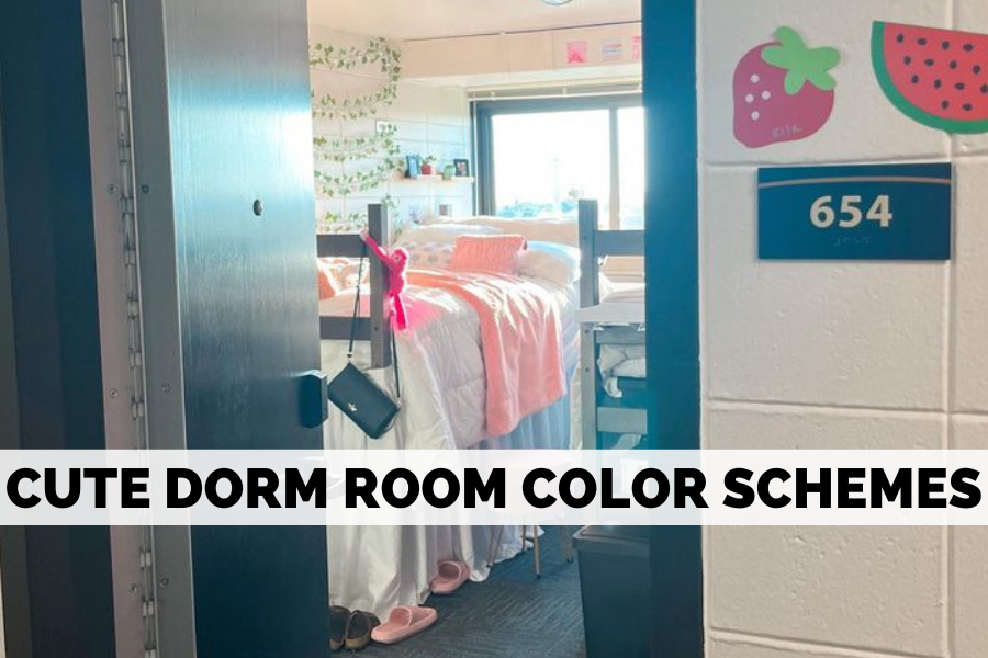 dorm room color schemes