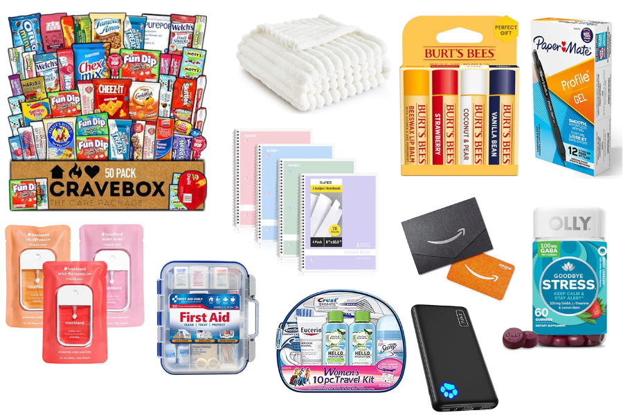 college back to school basket