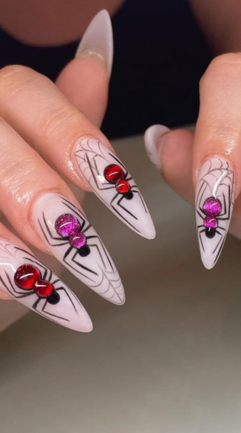 halloween nails designs