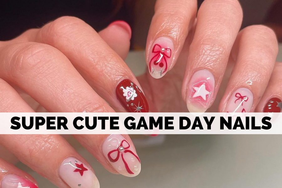 game day nails