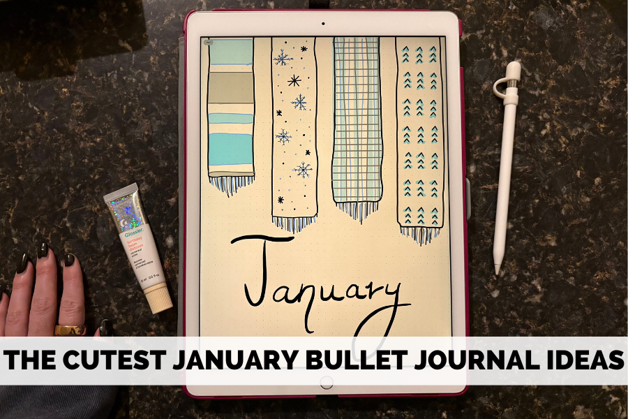january bullet journal