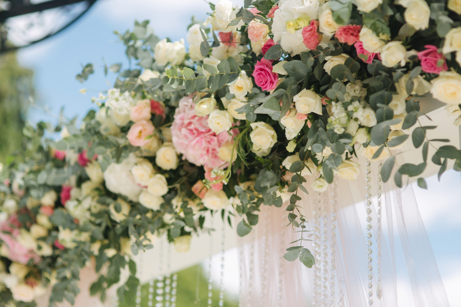 floral graduation party