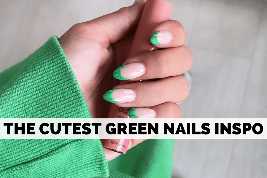 green nails