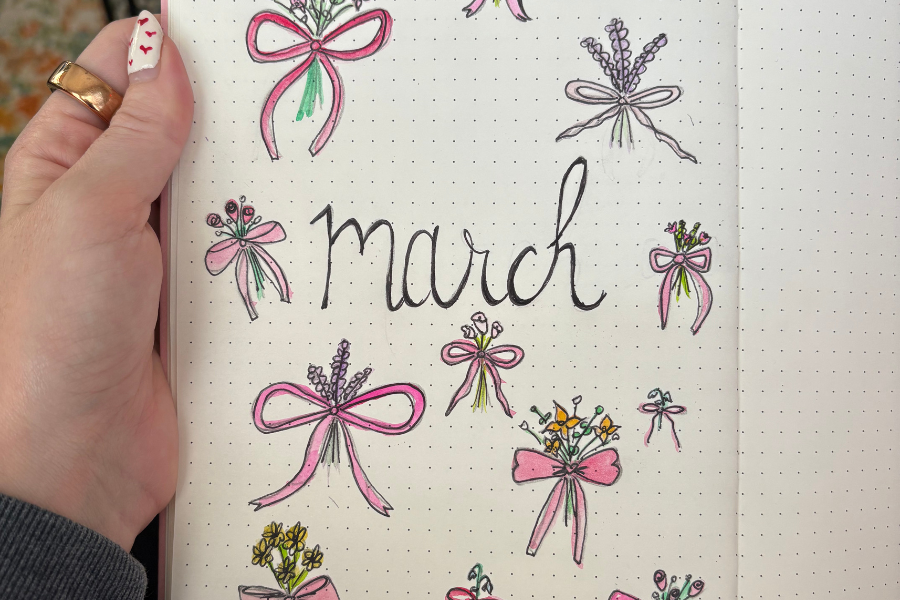 march bullet journal ideas