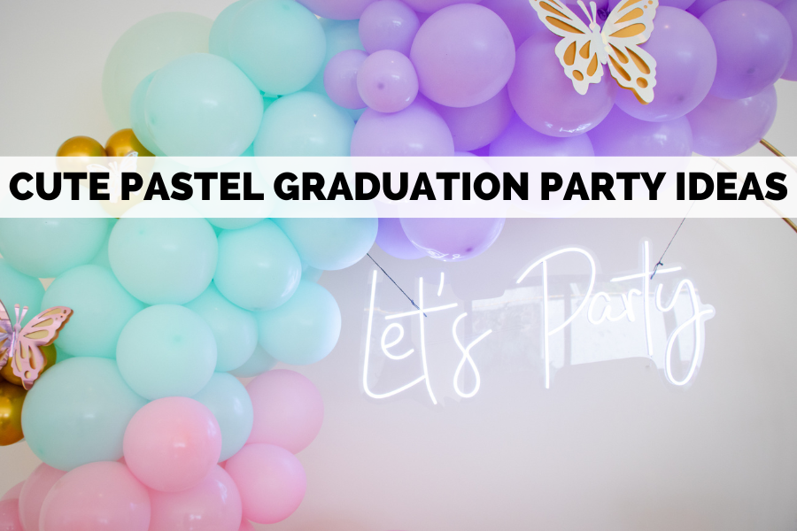 pastel graduation party