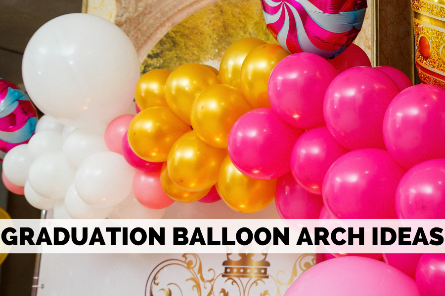 graduation balloon arch