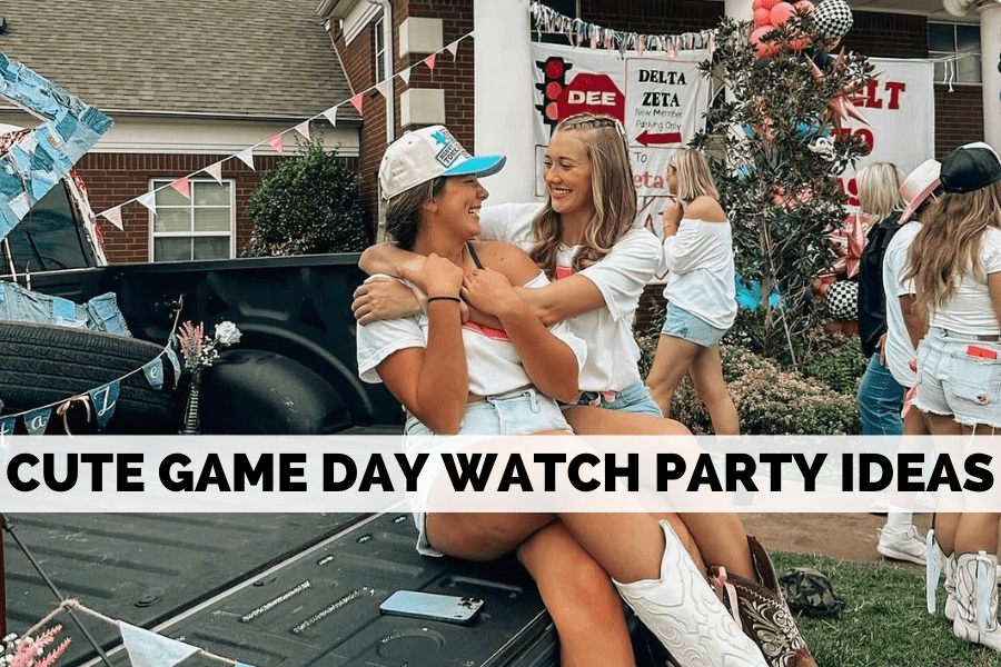 game day watch party